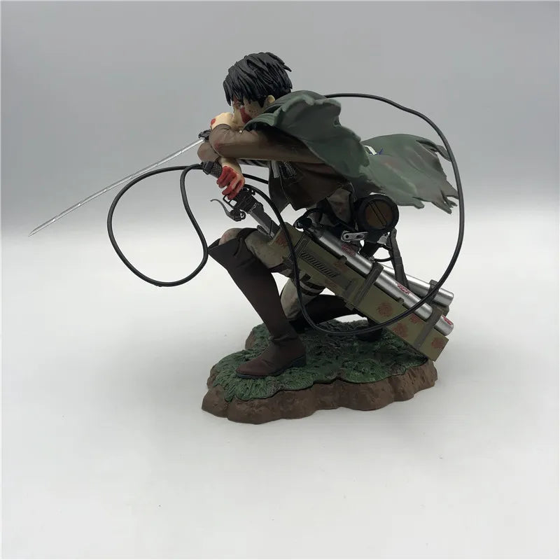 Figura de Ação Levi Ackerman - Figure Rivaille Collection Model de 18cm