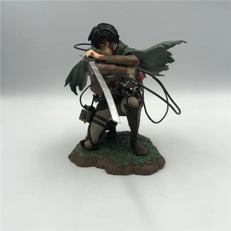 Figura de Ação Levi Ackerman - Figure Rivaille Collection Model de 18cm