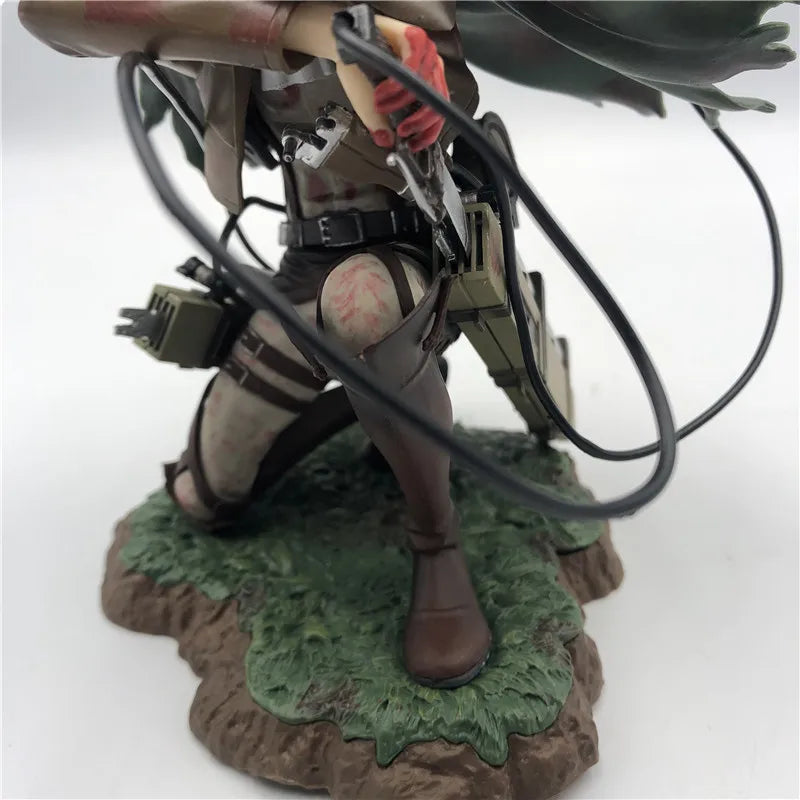 Figura de Ação Levi Ackerman - Figure Rivaille Collection Model de 18cm