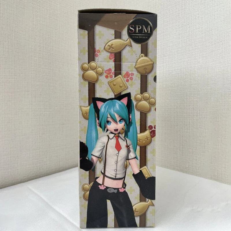 Action Figure Hatsune Miku 23cm Bandai - Project DIVA Arcade Future Tone - Edição Especial