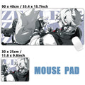 Tapete de Mouse Zenless Zone Zero Gaming Mousepad, Nicole Corin Ellen Soijkaku