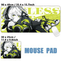 Tapete de Mouse Zenless Zone Zero Zhu Yuan Gaming Mousepad, Nicole Ellen Anby Demara Soldier 11