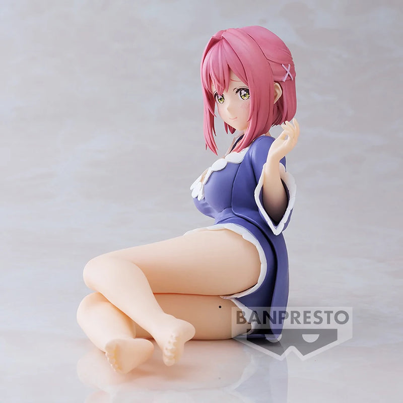 Figura de Ação Autêntica Banpresto The 100 Girlfriends Who Really Love You 11cm Hakari Hanazono & Karane Inda - Coleção Premium