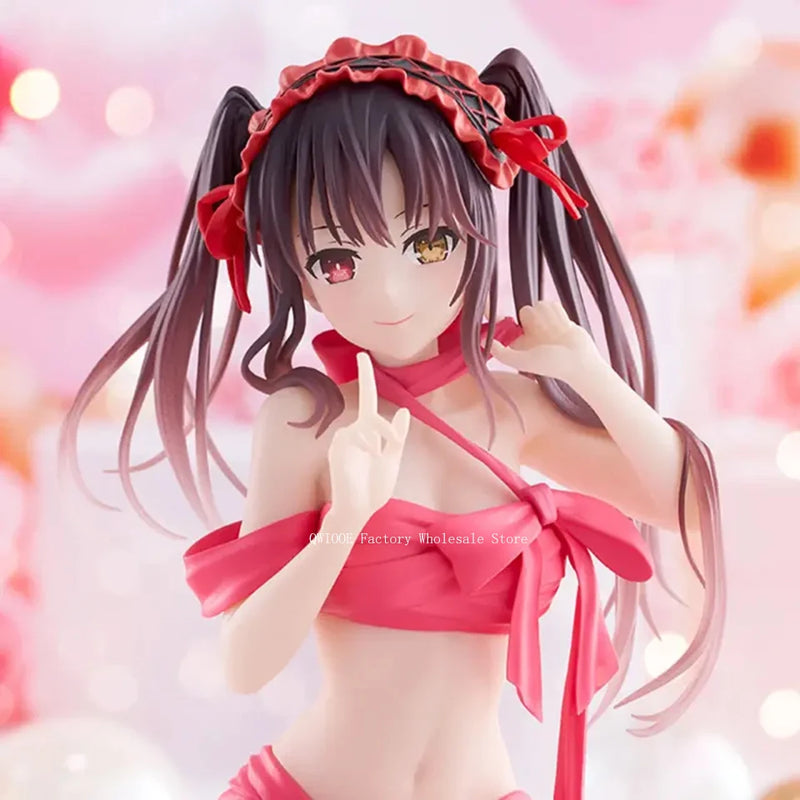 Figura de Ação Autêntica Banpresto DATE A LIVE 12cm Tokisaki Kurumi - Coleção Premium