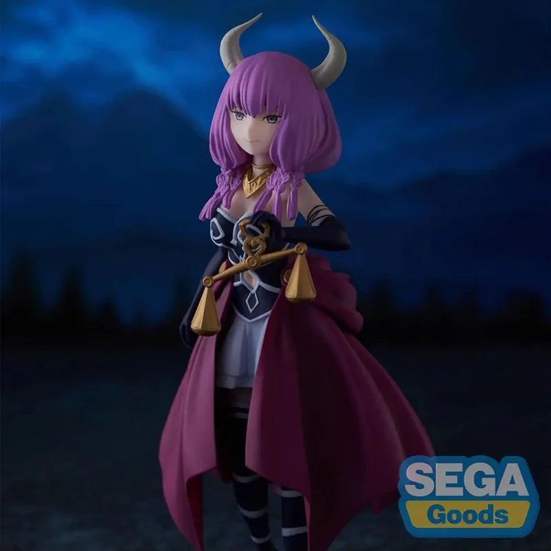 Figura de Ação Autêntica SEGA Desktop×Decorate Collections Frieren: Beyond Journey's End 16cm Aura - Coleção Premium Bandai