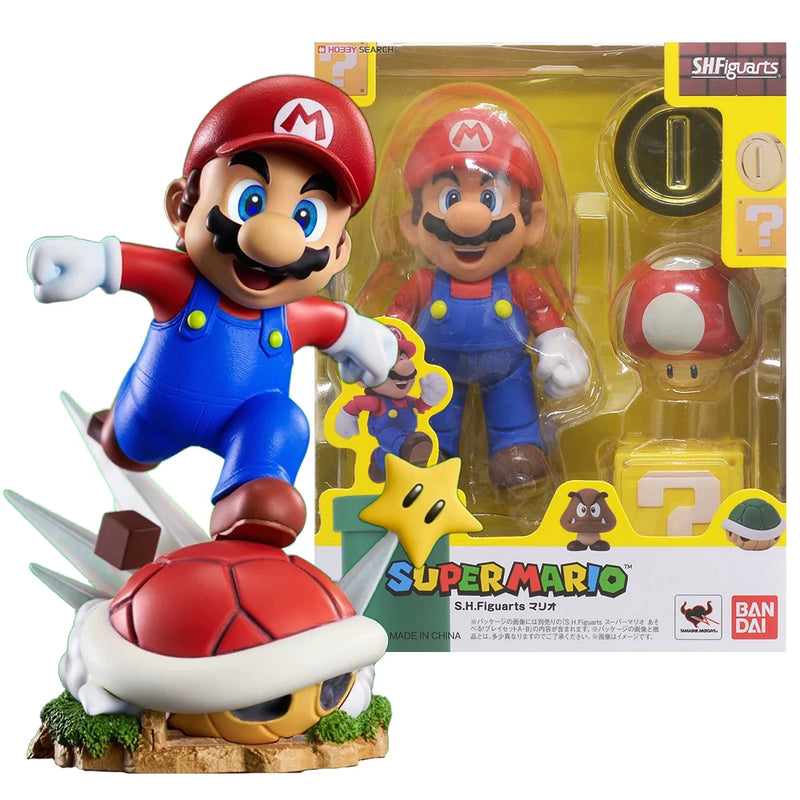 Figura de Ação Super Mario de 12CM da BANDAI