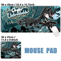 Tapete de Mouse Zenless Zone Zero Zhu Yuan Gaming Mousepad, Nicole Ellen Anby Demara Soldier 11