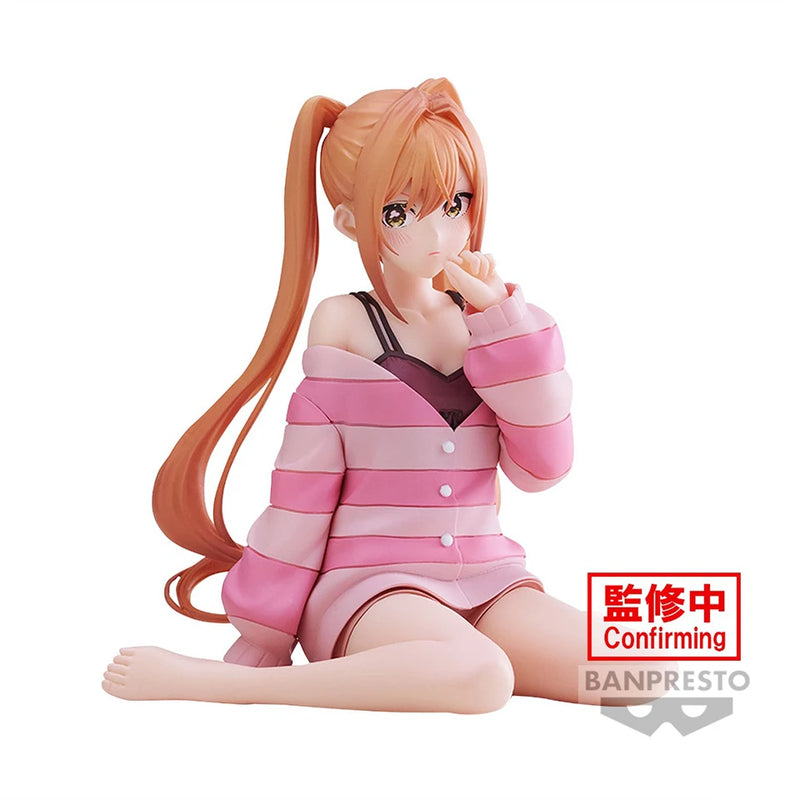 Figura de Ação Autêntica Banpresto The 100 Girlfriends Who Really Love You 11cm Hakari Hanazono & Karane Inda - Coleção Premium