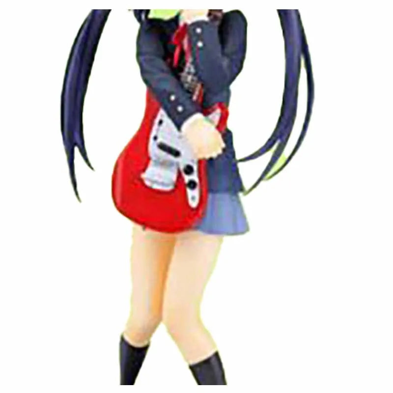 Figura de Ação Autêntica SEGA PM Premium Nakano Azusa K-ON 21cm - Coleção Premium Bandai