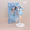 Figura de Ação Autêntica Re:Zero kara Hajimeru Isekai Seikatsu Rem, Ram, Puck e Emilia - Coleção Premium Bandai