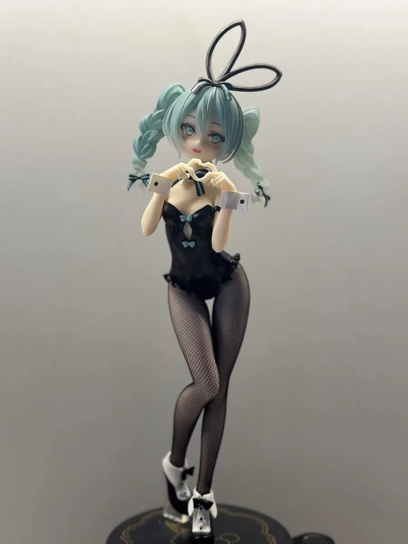 Figura Original de Anime Hatsune Miku - Coelhinha Kawaii, Modelo de Boneca