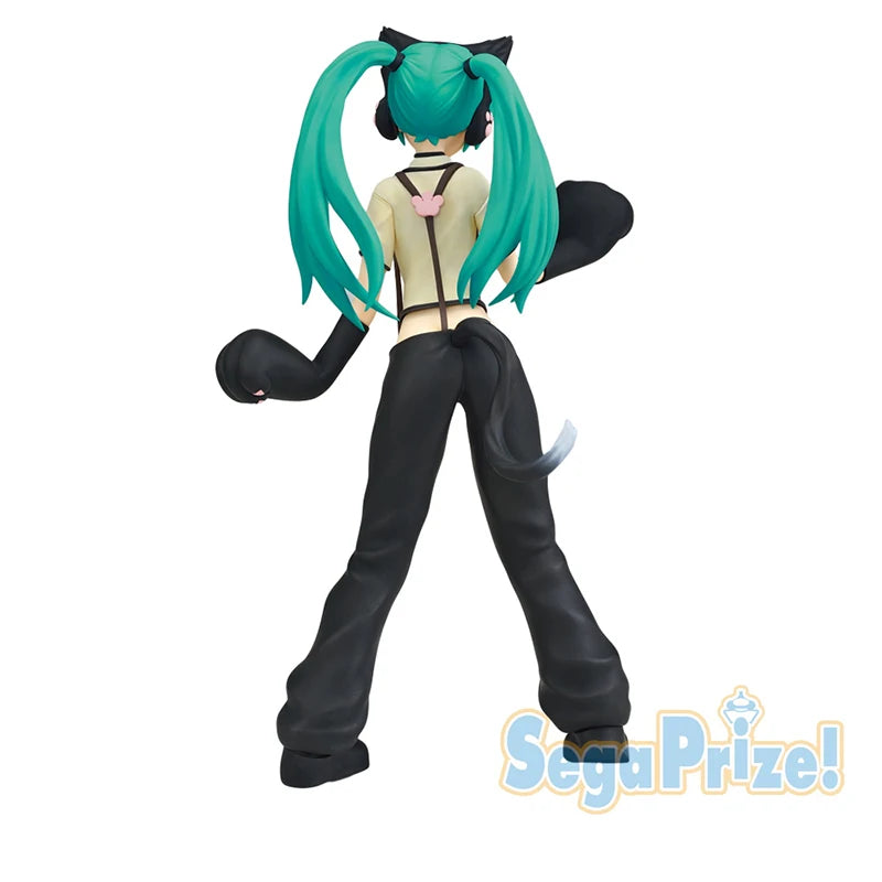 Action Figure Hatsune Miku 23cm Bandai - Project DIVA Arcade Future Tone - Edição Especial