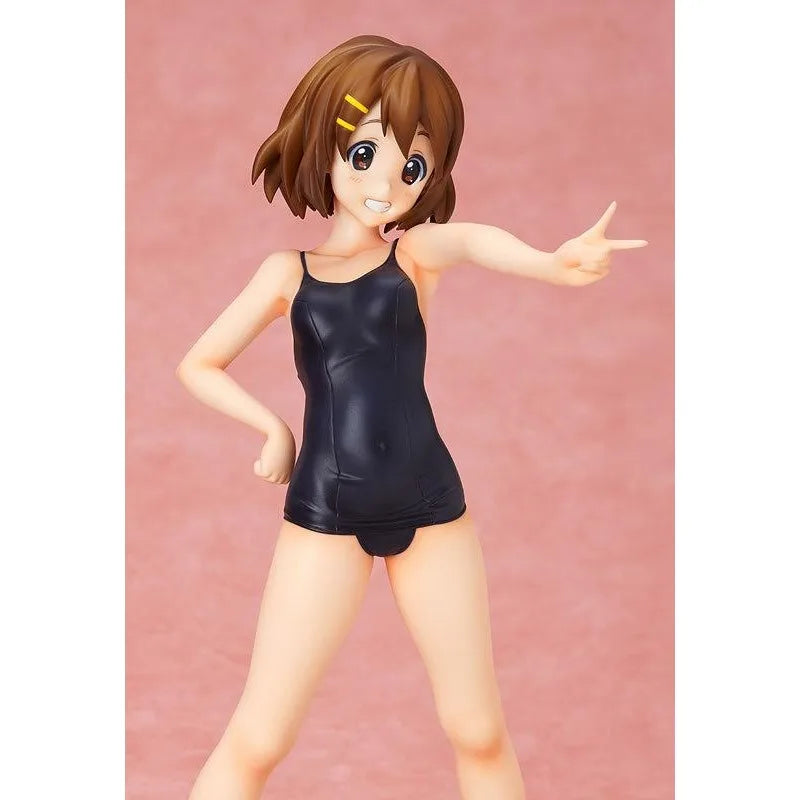 Figura de Ação Autêntica Max Factory Yui Hirasawa K-ON 1/7 22cm - Coleção Premium Bandai