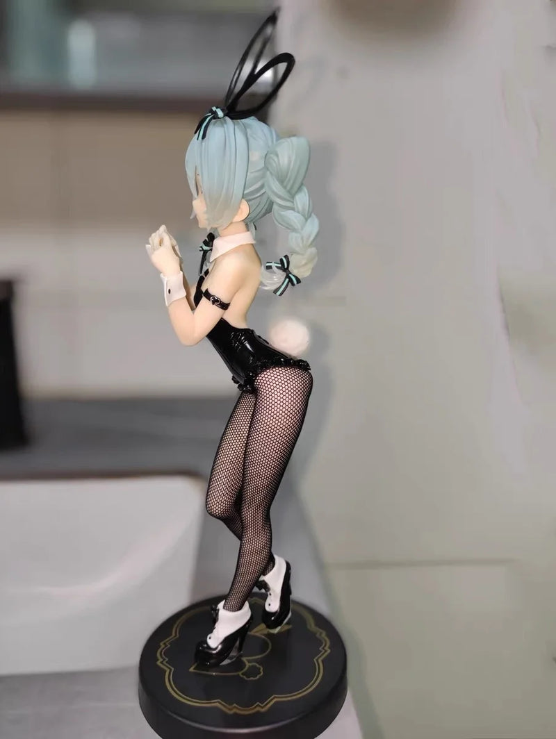 Figura Original de Anime Hatsune Miku - Coelhinha Kawaii, Modelo de Boneca