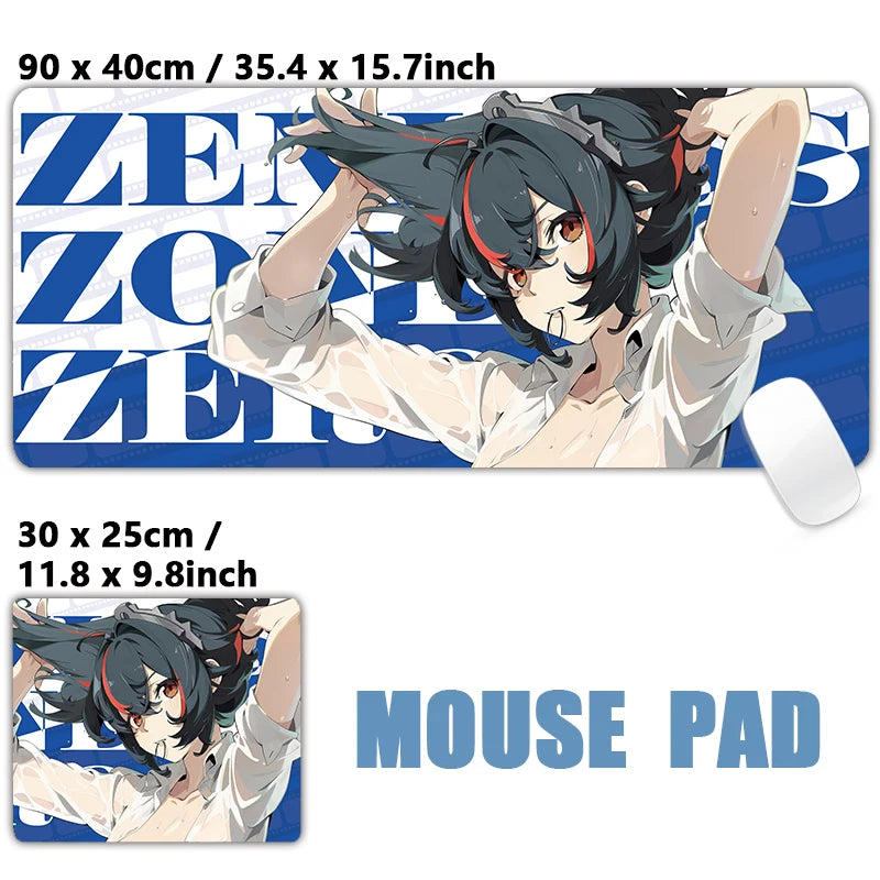 Tapete de Mouse Zenless Zone Zero Gaming Mousepad, Nicole Corin Ellen Soijkaku