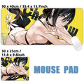 Mouse Pad Grande Japanese Anime Hot Girls Bomb Reze Denji Chainsaw