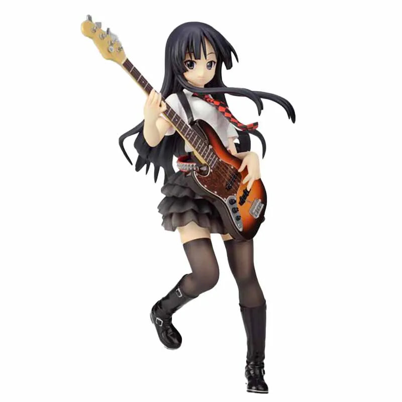 Figura de Ação Autêntica Kotobukiya Mio Akiyama K-ON 1/8 20cm - Coleção Premium Bandai