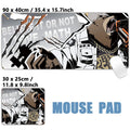 Tapete de Mouse Zenless Zone Zero Gaming Mousepad, Nicole Corin Ellen Soijkaku