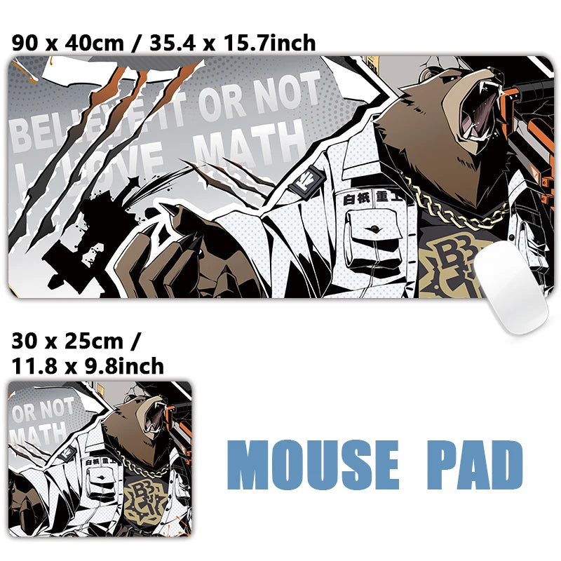 Tapete de Mouse Zenless Zone Zero Gaming Mousepad, Nicole Corin Ellen Soijkaku