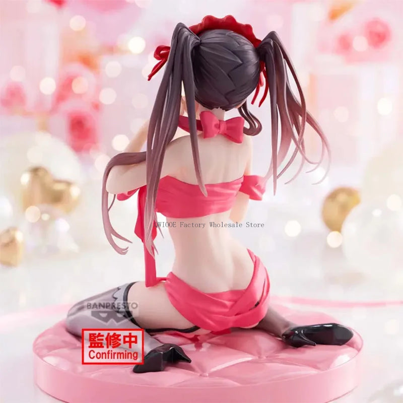 Figura de Ação Autêntica Banpresto DATE A LIVE 12cm Tokisaki Kurumi - Coleção Premium