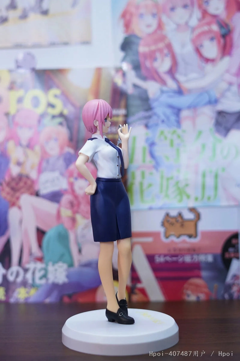 Figura de Ação Nakano Ichika de 19cm - The Quintessential Quintuplets