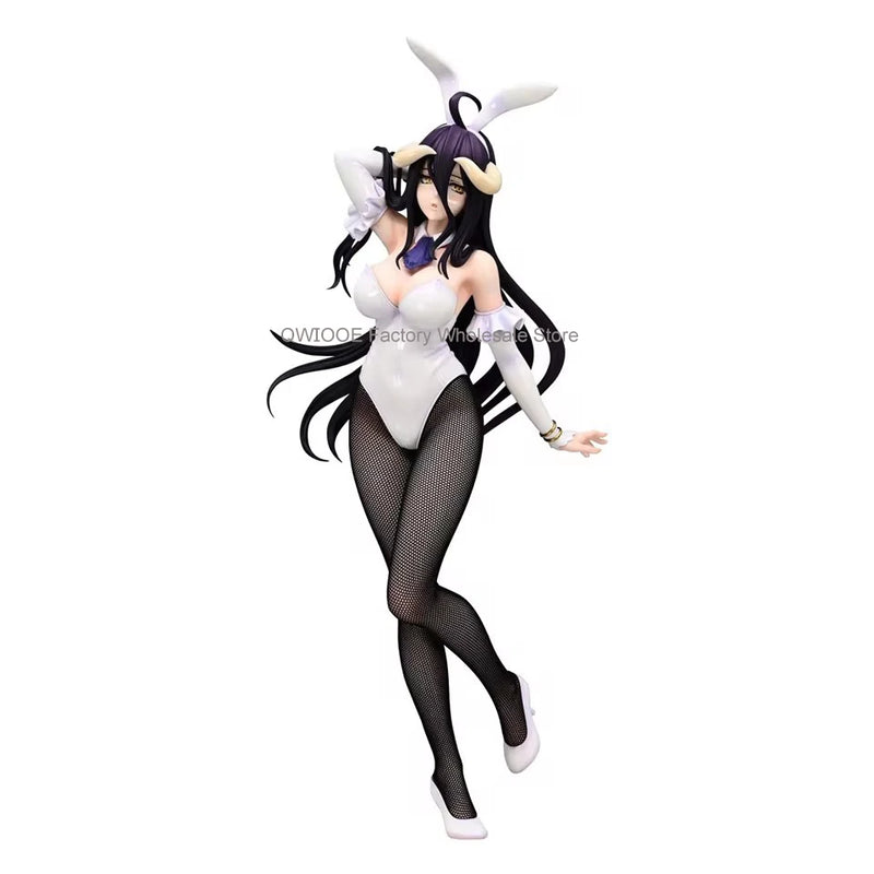 Figura de Ação Autêntica FuRyu BiCute Bunnies Overlord 30cm Albedo - Coleção Premium SEGA