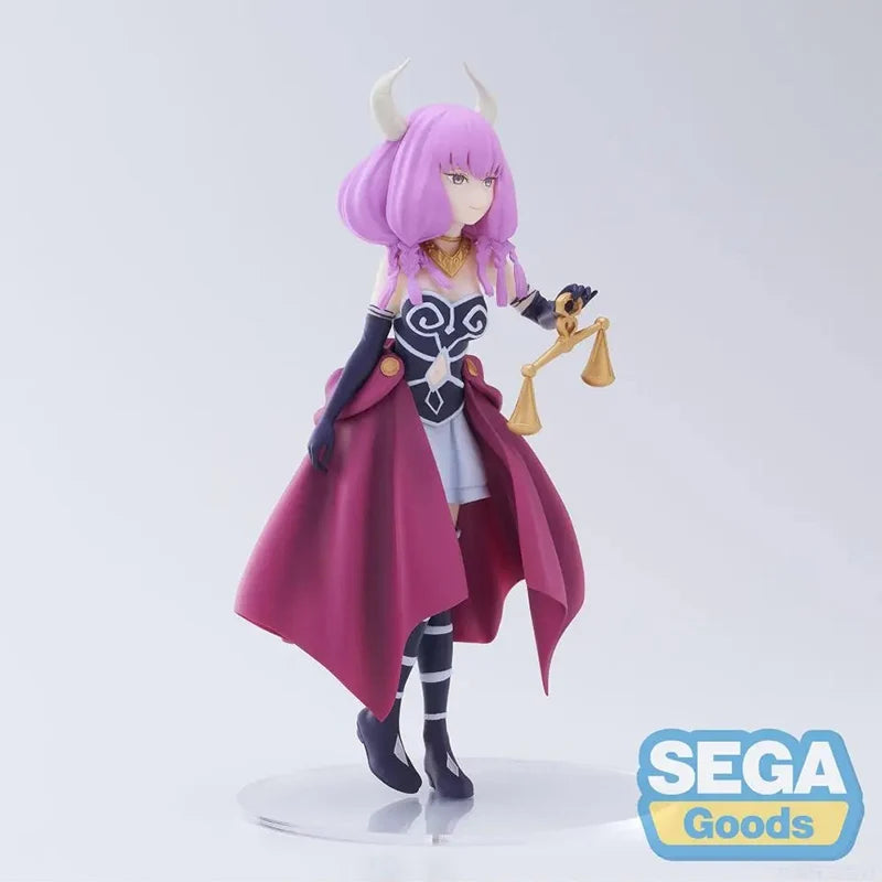 Figura de Ação Autêntica SEGA Desktop×Decorate Collections Frieren: Beyond Journey's End 16cm Aura - Coleção Premium Bandai