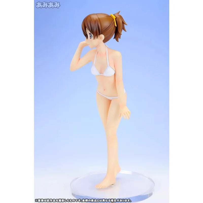 Figura de Ação Autêntica Alphamax Hirasawa Ui K-ON 1/7 20cm - Coleção Premium Bandai