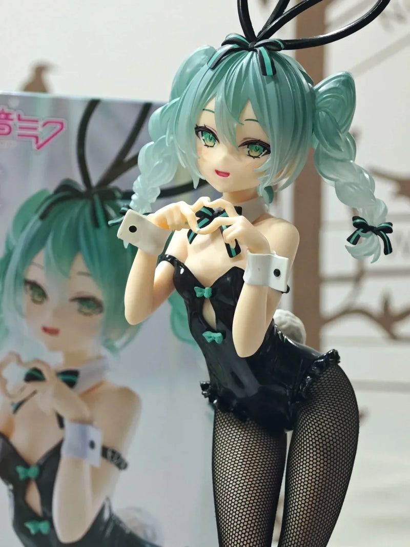 Figura Original de Anime Hatsune Miku - Coelhinha Kawaii, Modelo de Boneca