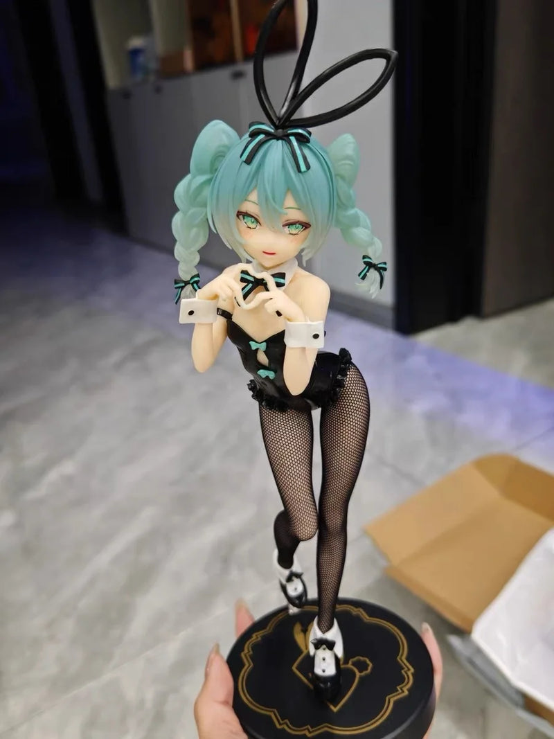 Figura Original de Anime Hatsune Miku - Coelhinha Kawaii, Modelo de Boneca